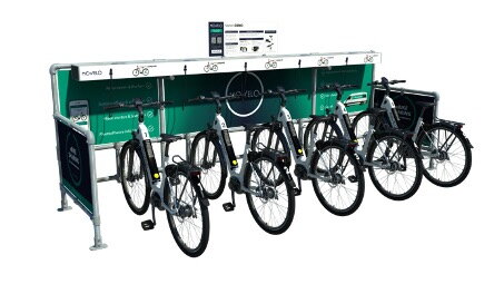 E-bikes met station Movelo