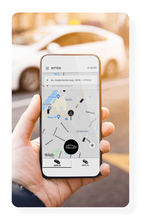 Grid app auto reserveren